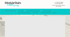 Desktop Screenshot of modularstairs.com